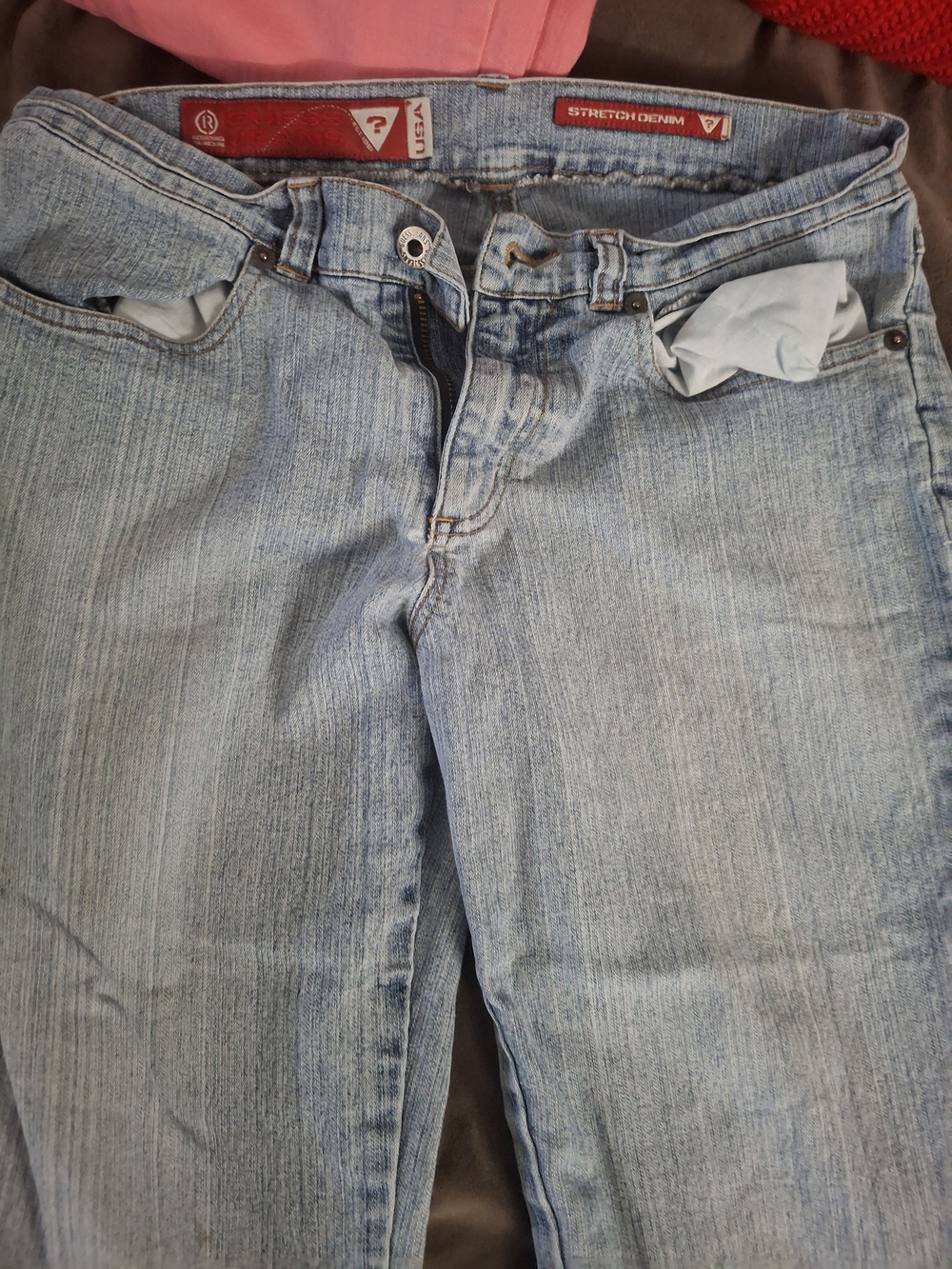 Guess Women's Light Blue Flare Jeans